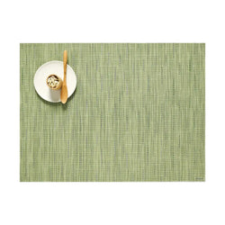 Chilewich Bamboo Table Mat in Spring Green Chilewich