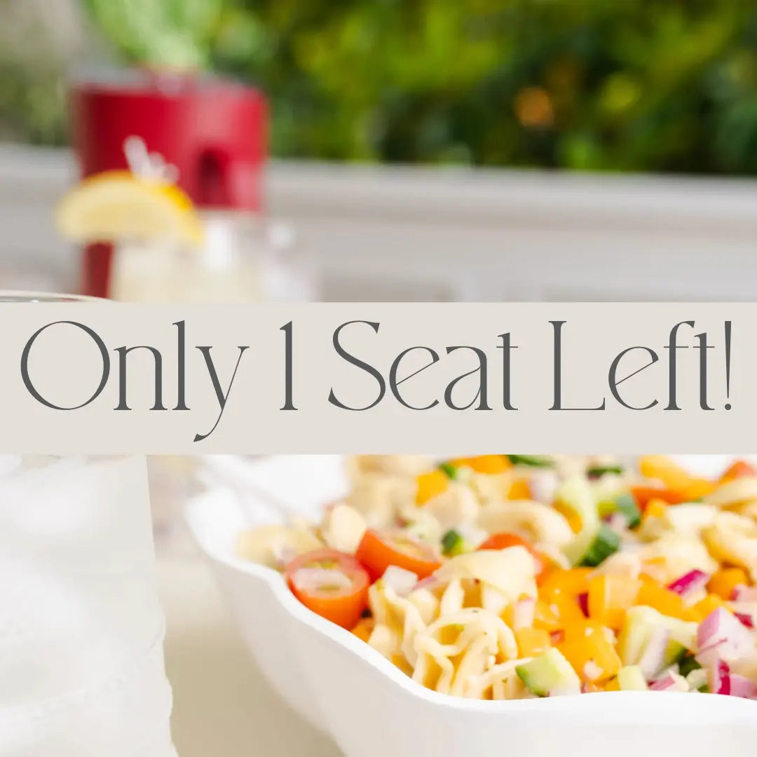 Summer Appetizers & Small Plates July 15th Home for Entertaining