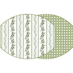 Emma Ellipse Double-Sided Placemat Holly Stuart Designs