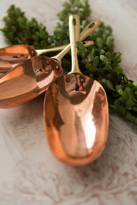 Copper Measuring Scoops Galley & Fen