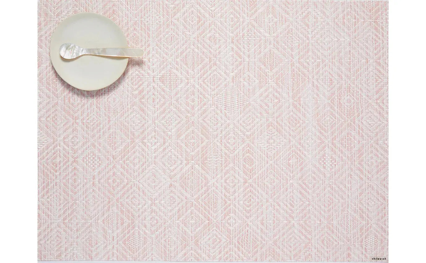 Mosaic Table Mat in Pink Lemonade Chilewich