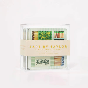 Golf Matchbook Coasters: Boxed Set of 4 Tart By Taylor