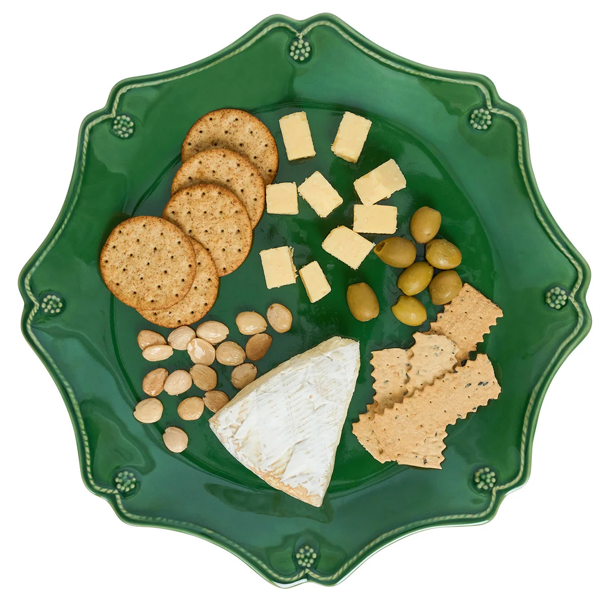 Juliska Berry & Thread Scalloped Charger/Platter - Basil