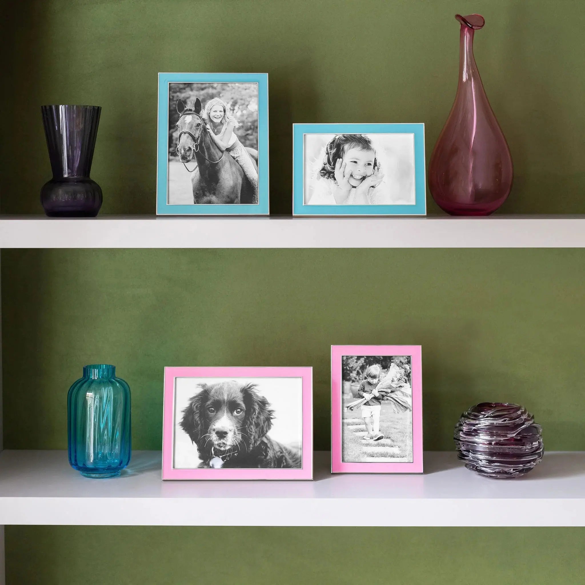 Addison Ross Electric Pink Enamel Photo Frame Addison Ross