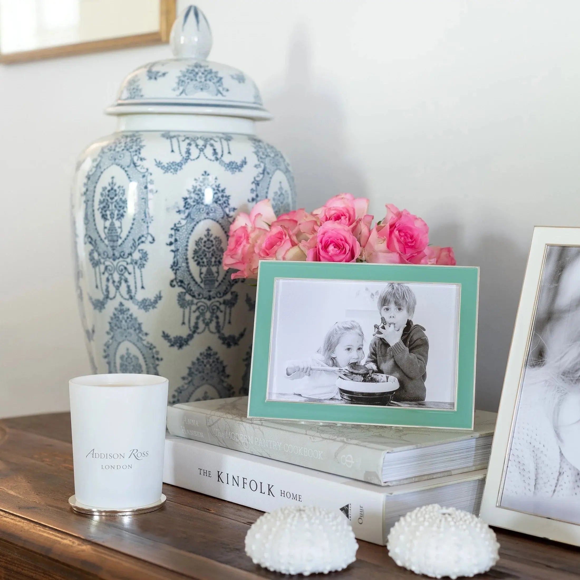 Addison Ross Duck Egg Enamel Photo Frame Addison Ross