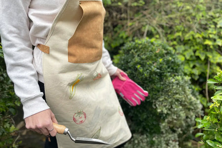 Stitch Your Vegetables Apron Chasing Threads