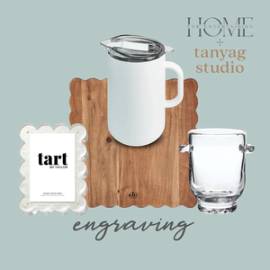 Personalization Party with Tanyag Studio December 7th Home for Entertaining