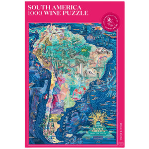 Wine Puzzle - South America Water & Wines