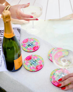 Pink Paradise Coaster | Laura Park Designs x Tart By Taylor Tart By Taylor