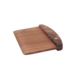 Walnut Bench Scraper - Kitchen Tool JBrody & Co.