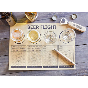 Beer Flight Placemats Santa Barbara Design Studio