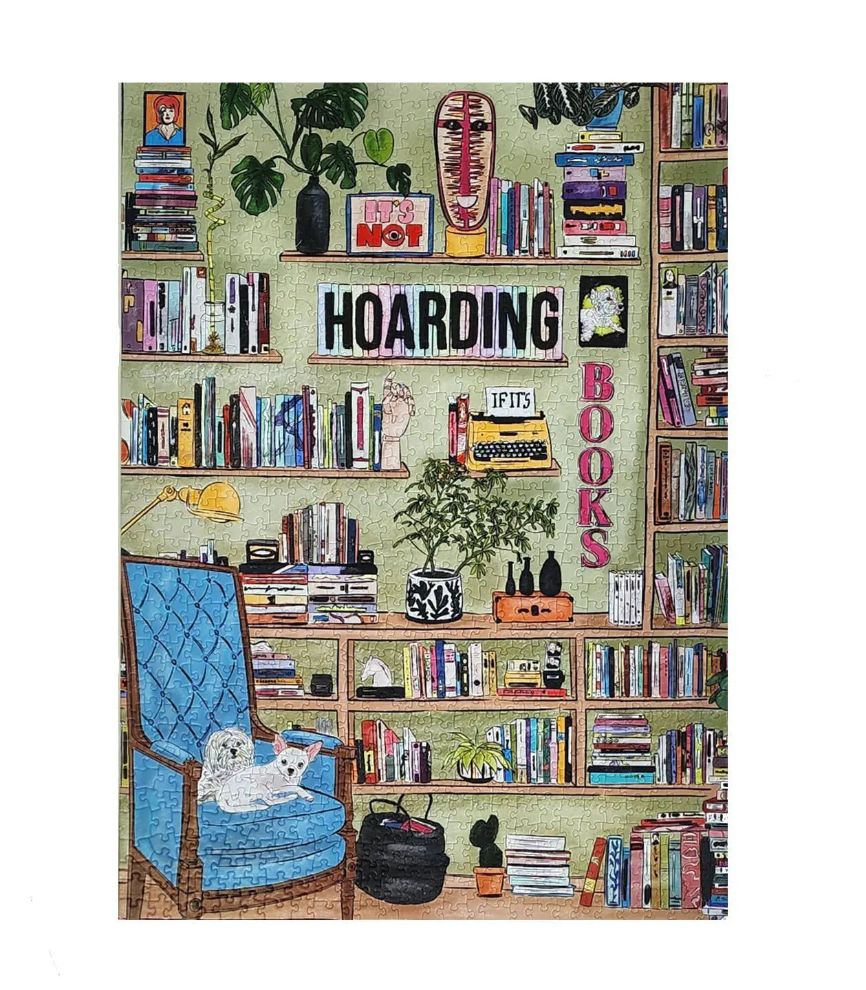 Hoarding Books Puzzle - Home for Entertaining