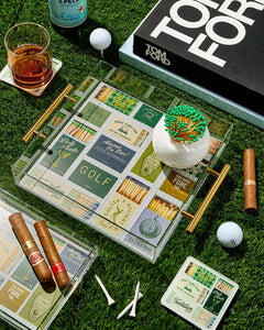 Golf Matchbook Large Tray Tart By Taylor