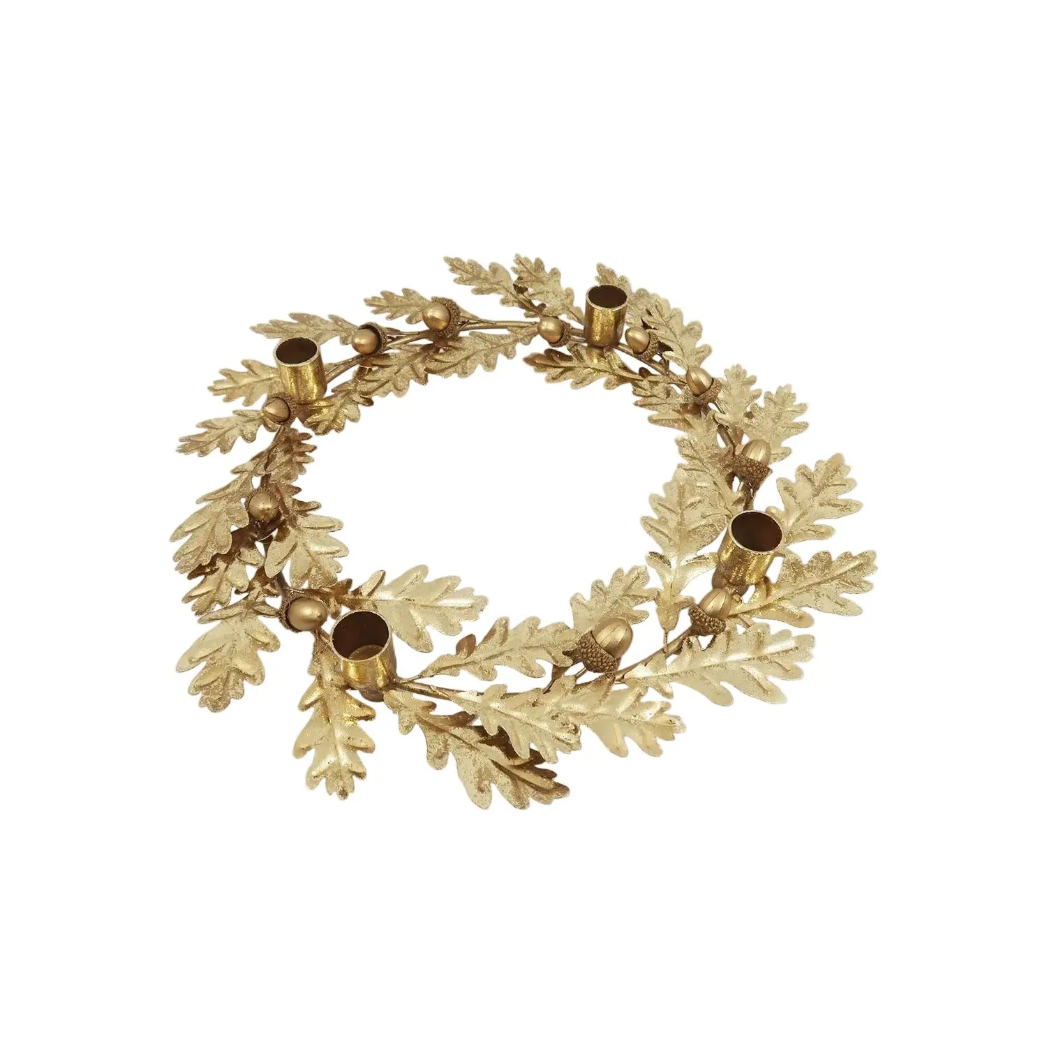 Oak Candle Wreath One Hundred 80 Degrees