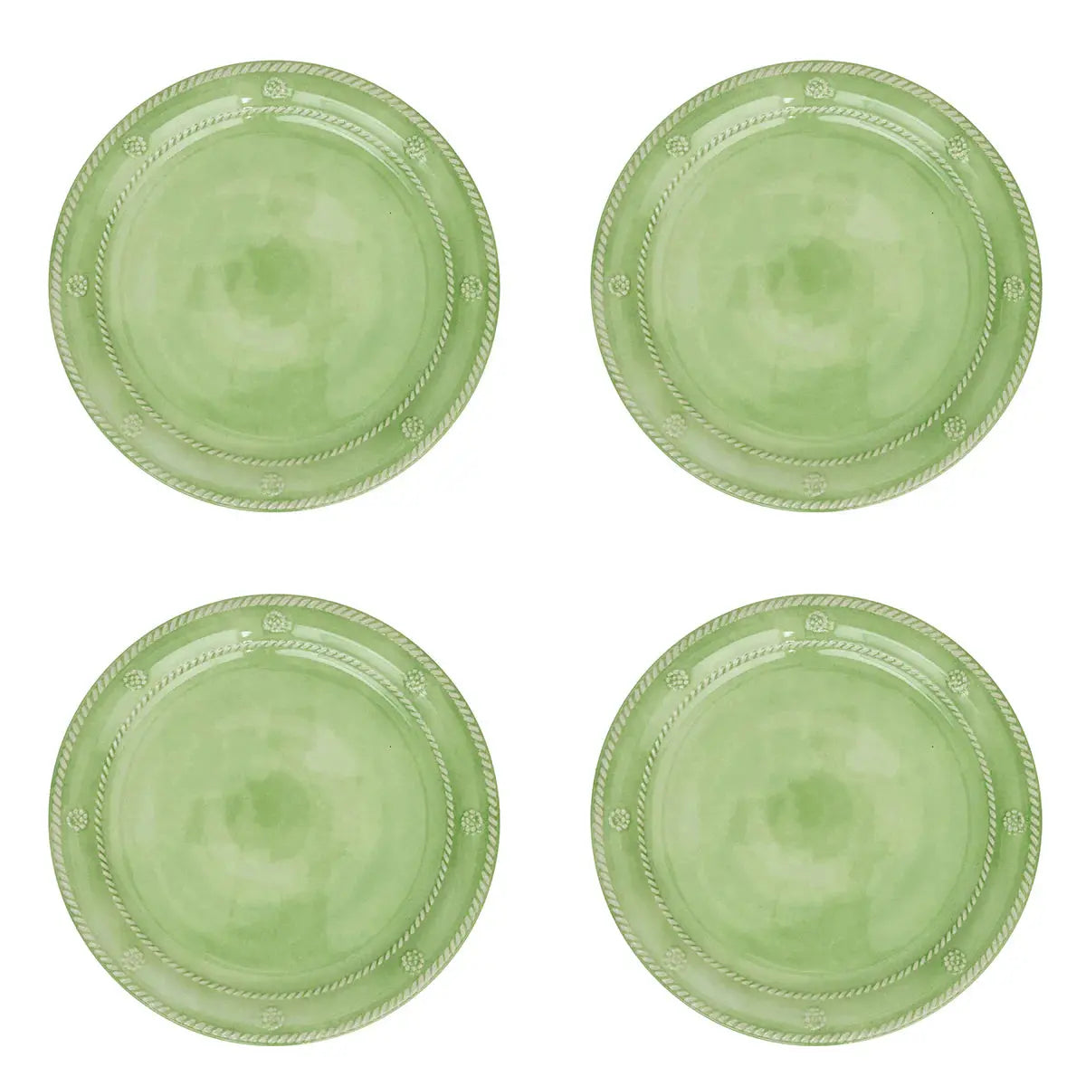 Juliska Berry & Thread Melamine Dessert and Salad Plate in Seagrass Juliska