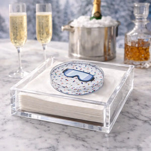 Ski Goggles Acrylic Napkin Weight Maven Home