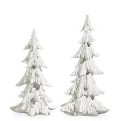 White Carved Trees - Home for Entertaining