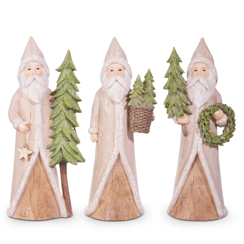 10.25" Natural Santa with Tree RAZ Imports