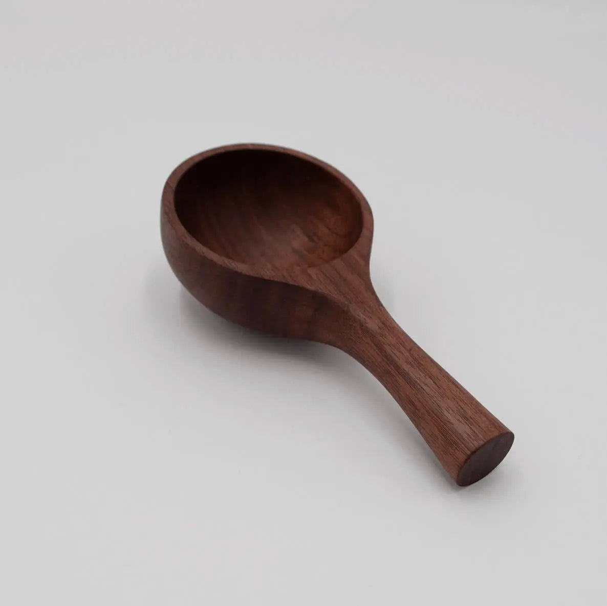 5" Large Walnut Wood Scoop JBrody & Co.