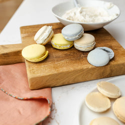 Summer Citrus + Cream French Macarons July 11th Home for Entertaining