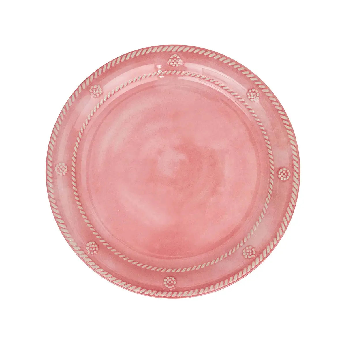 Juliska Berry & Thread Melamine Dessert and Salad Plate in Coral Juliska