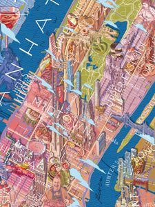 Gourmet Puzzle - New York Water & Wines