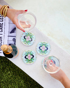 Nantucket Bloom Coaster | Laura Park Designs x Tart Tart By Taylor