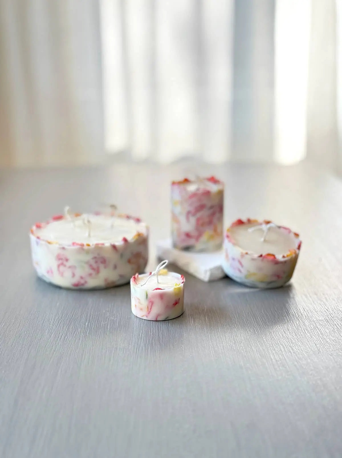 Flower Candle_Blush LD Kott