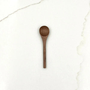 4" Walnut Wood Tiny Spoon JBrody & Co.