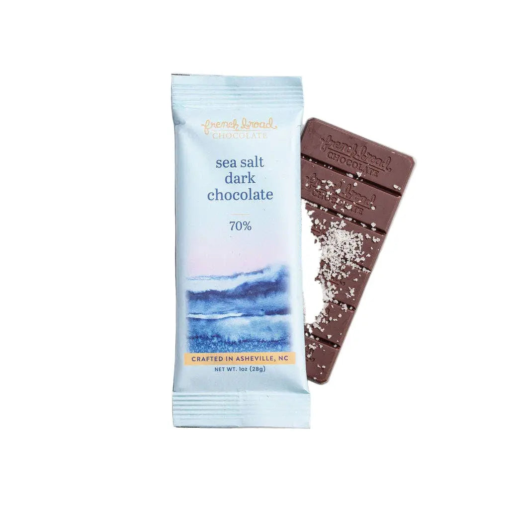Sea Salt Chocolate Bar 70% French Broad Chocolate
