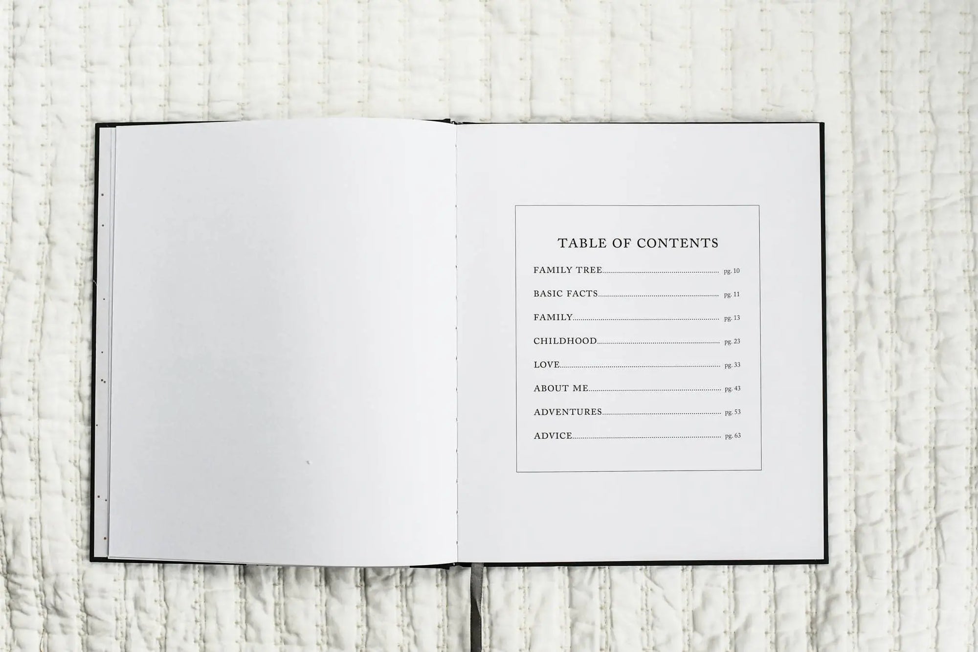 Legacy Journal: A Family Keepsake Book | Christmast Gift: Ivory Duncan & Stone Paper Co.