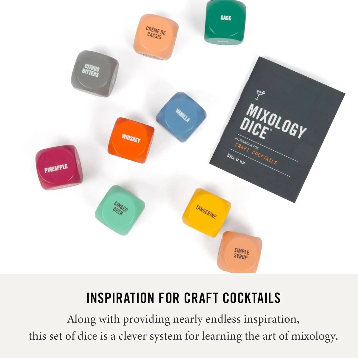 Mixology Dice - New Edition Two Tumbleweeds