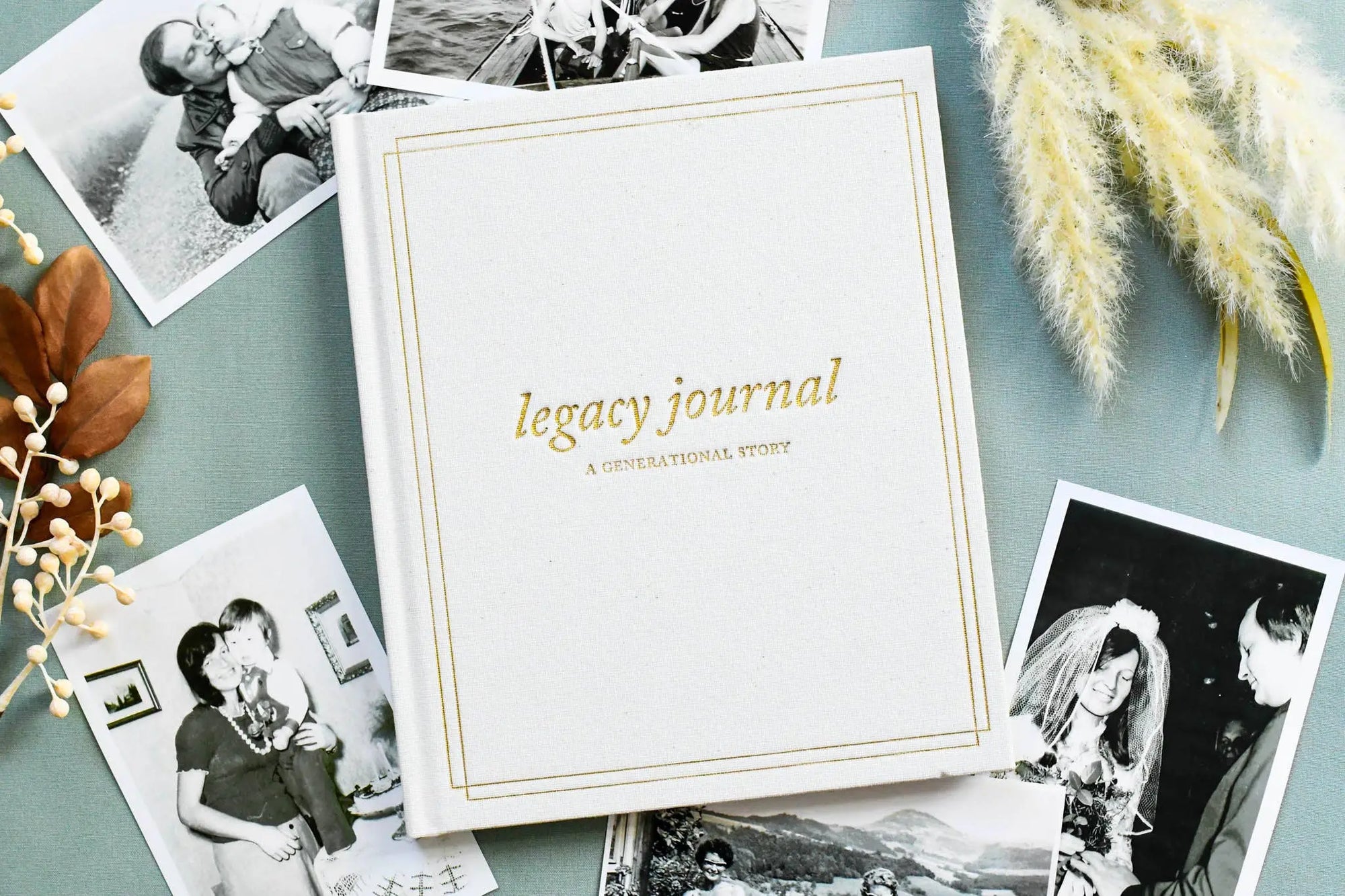 Legacy Journal: A Family Keepsake Book | Christmast Gift: Ivory Duncan & Stone Paper Co.