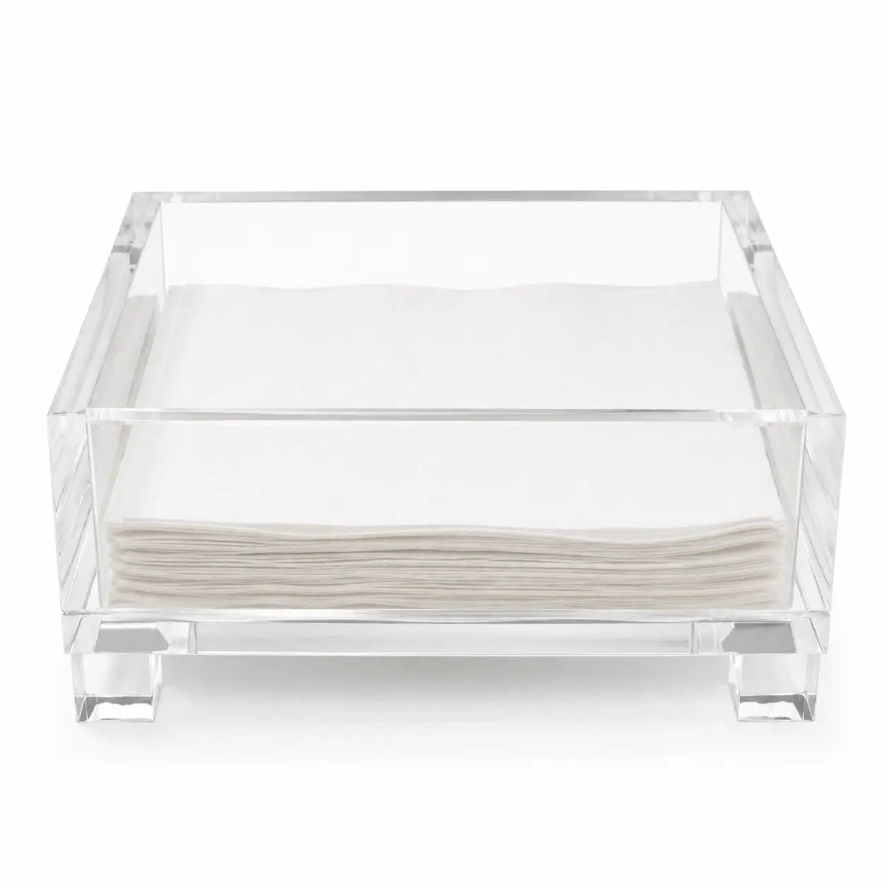 Cocktail Napkin Holder with Cube Feet Maven Home