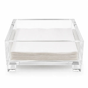 Cocktail Napkin Holder with Cube Feet Maven Home