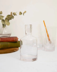 A Crystal Decanter with Spears Design The Vintage List