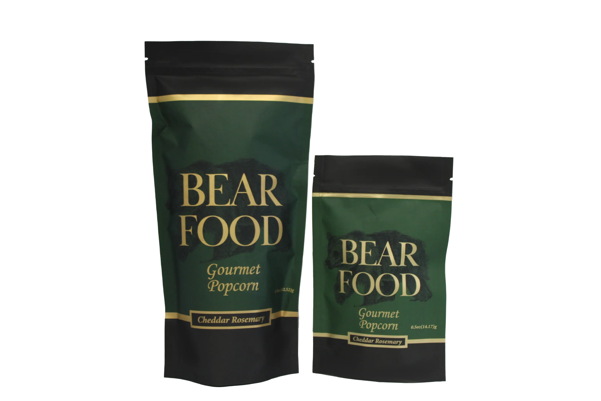 Cheddar Rosemary Gourmet Popcorn: 1.5oz Large Pouch Bear Food