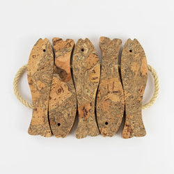 Cork Fish Trivet LIGA