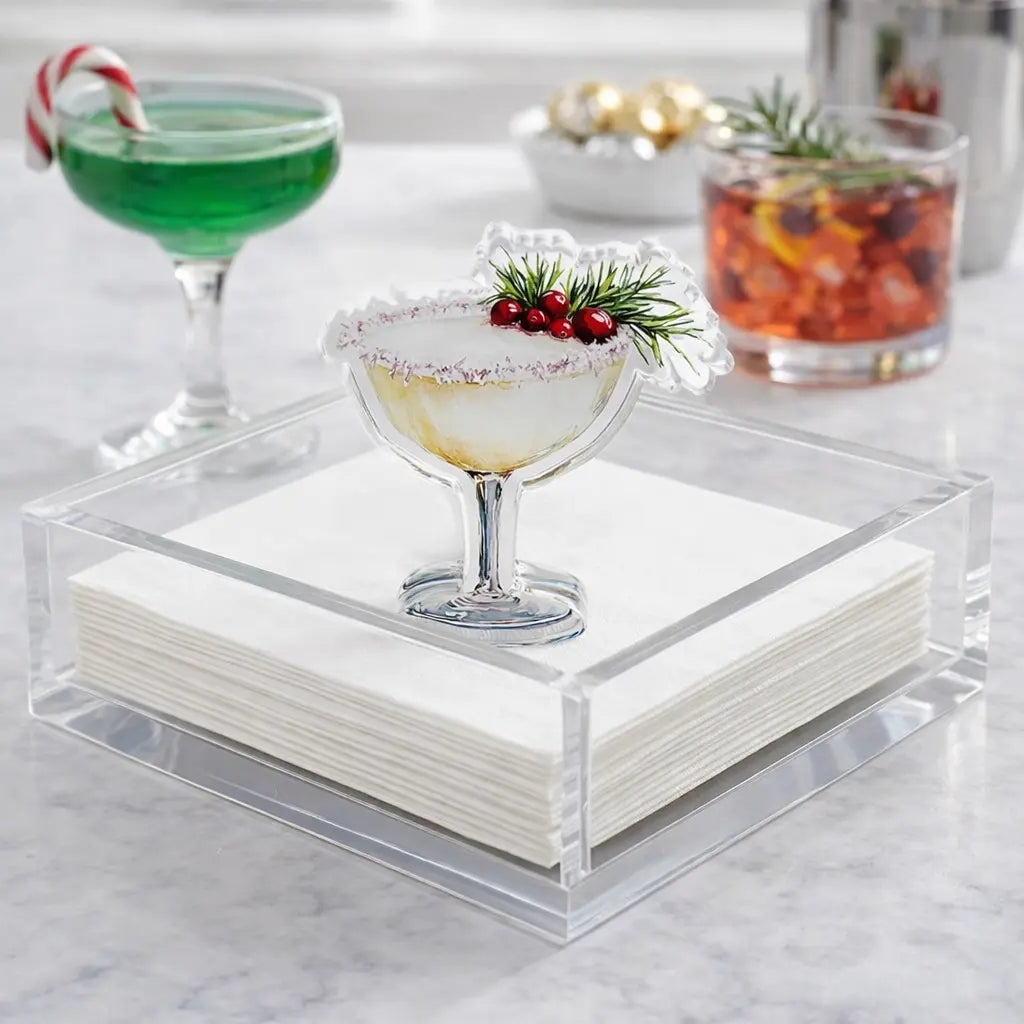 Festive Cocktail Acrylic Napkin Weight Maven Home