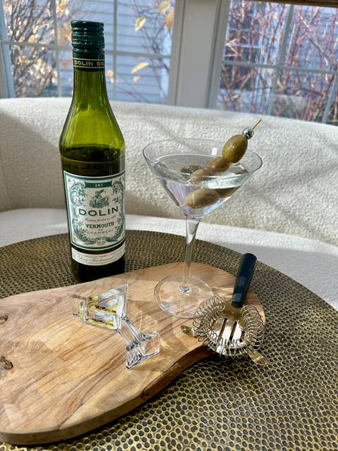 Acrylic Napkin Weight, Martini Maven Home