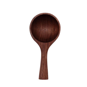 5" Large Walnut Wood Scoop JBrody & Co.