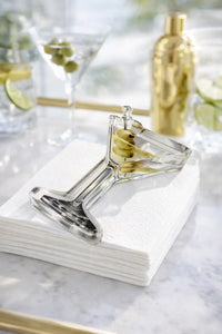 Acrylic Napkin Weight, Martini Maven Home