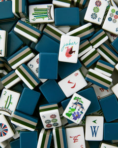 Pile of Mahjong Tiles