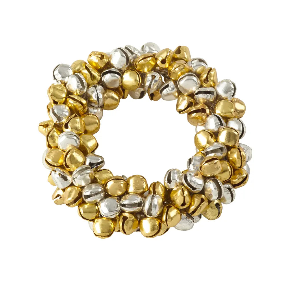 Metallic Petite Bell Napkin Ring Saro