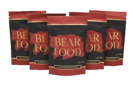 Cajun Spiced Gourmet Peanuts: 2oz Pouch Bear Food