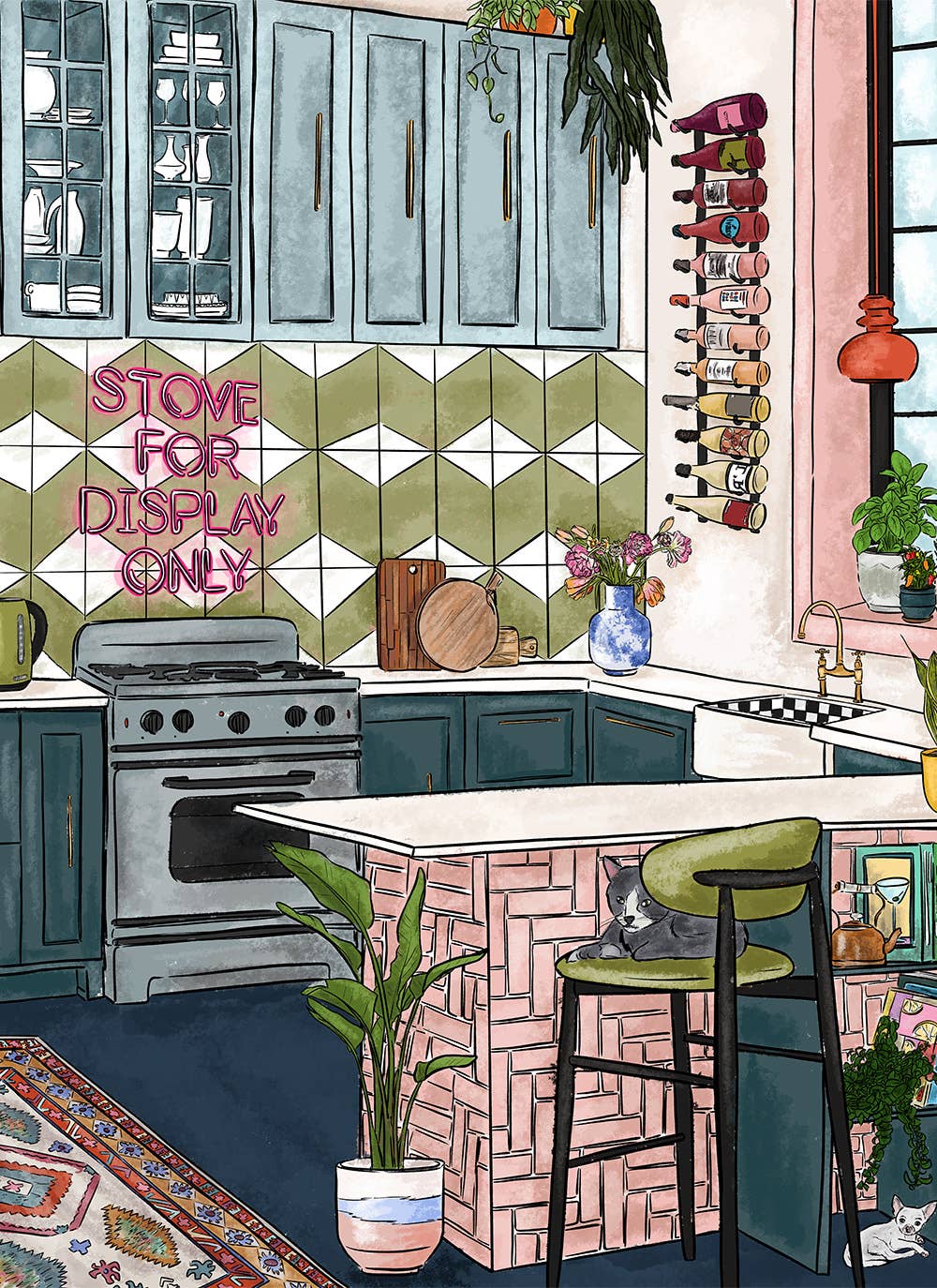 Stove for Display Only Puzzle