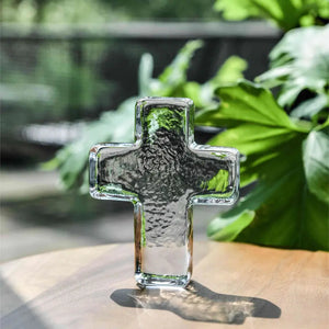 Simon Pearce Medium Cross in Gift Box Simon Pearce