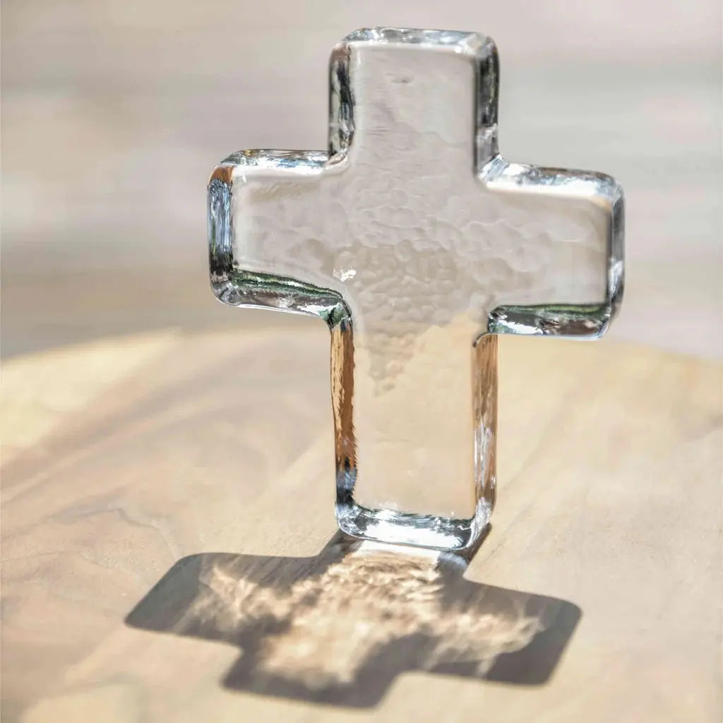 Simon Pearce Large Cross in Gift Box Simon Pearce