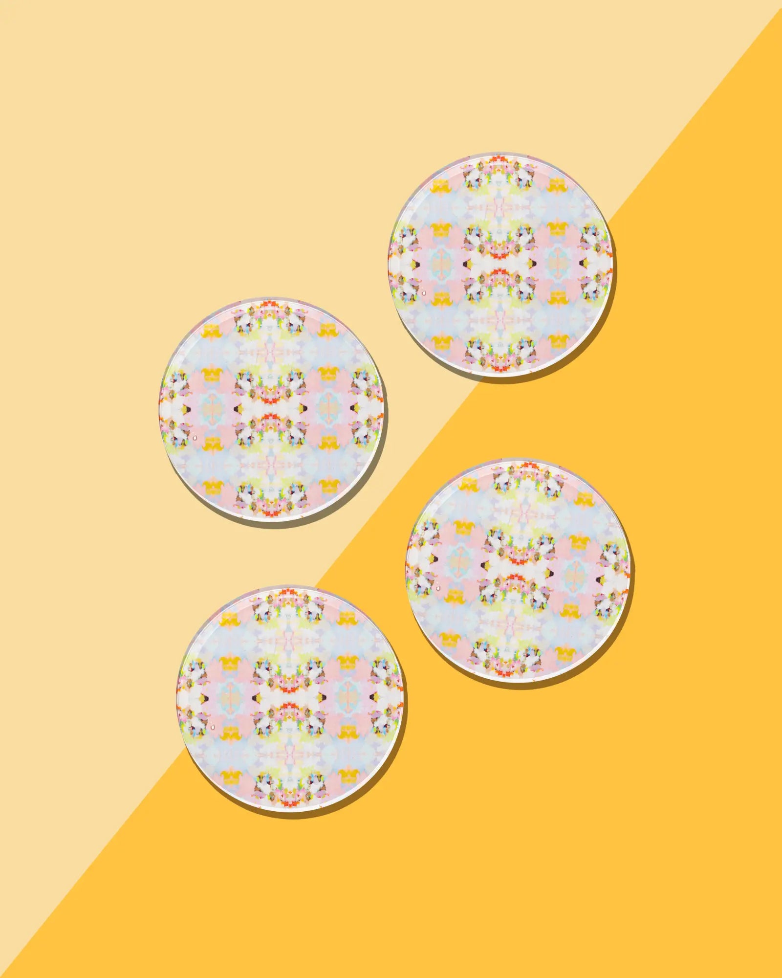 Brooks Avenue Pink Coaster | Laura Park Designs x Tart Tart By Taylor