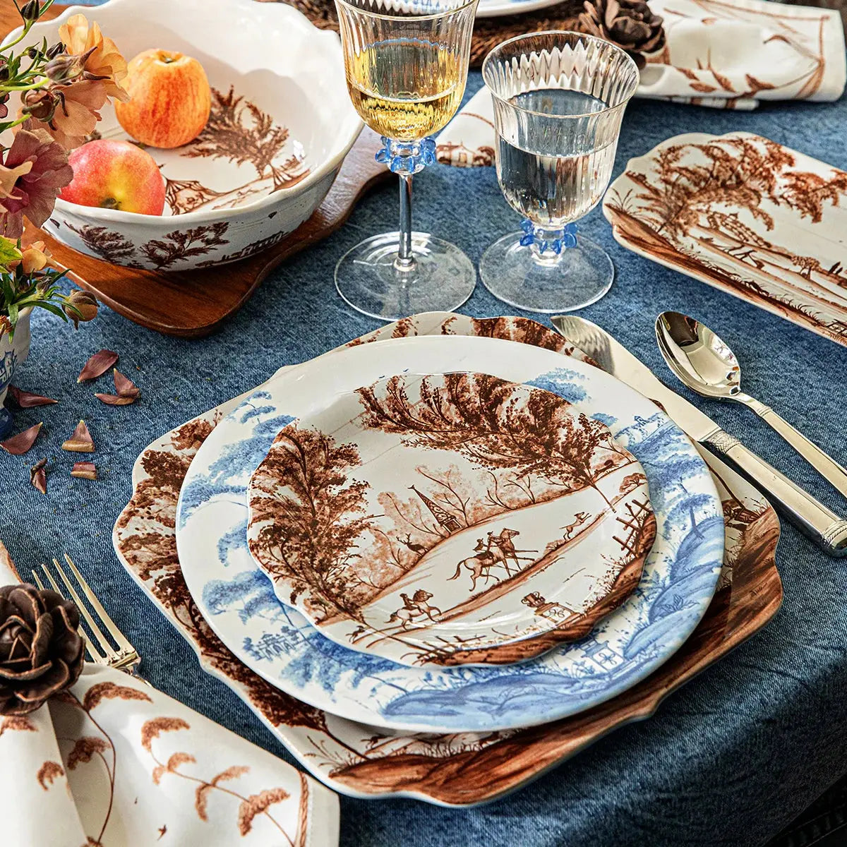 Juliska Country Estate Harvest 12" Tray - Sepia Juliska